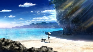 海岸阳光