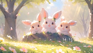 森林小萌兔