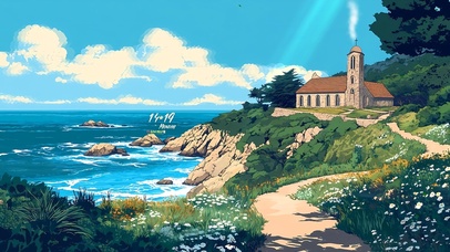 海边小路