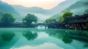 江南烟雨