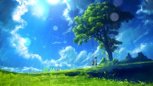 4K 晴れ渡る空 光年