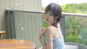 4K清纯双马尾美女