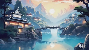 月下城镇