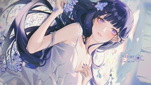 唯美花瓣少女