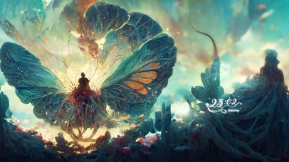 4k 治愈唯美幻蝶秘境