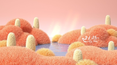 秋季毛绒植物水面