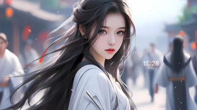 4k仙气飘飘女孩