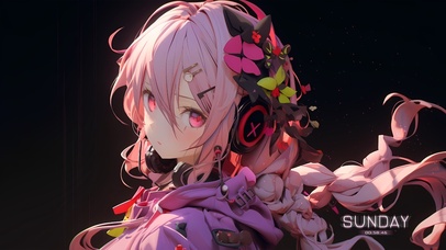 4k赛博电竞少女