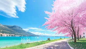 浪漫樱花树