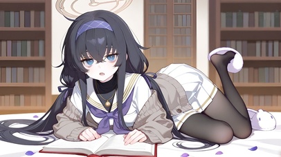 趴着的黑丝萝莉-古关忧