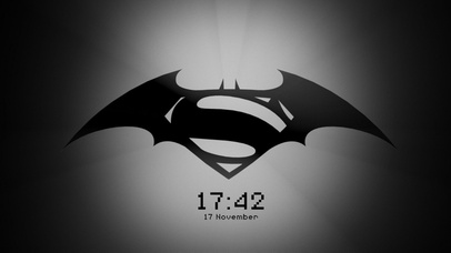 蝙蝠侠标志(含真实时间)