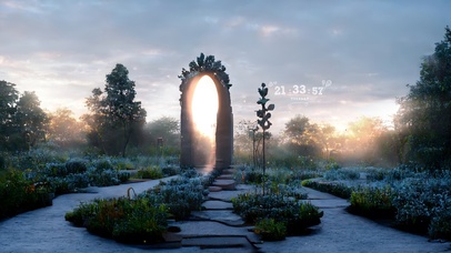 唯美治愈黎明花园