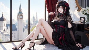 长腿小魔女