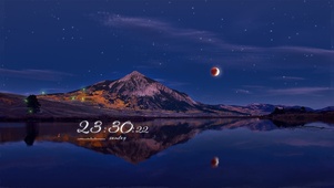 4k宁静的夜晚