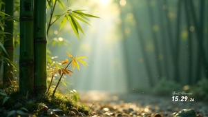 清新竹林