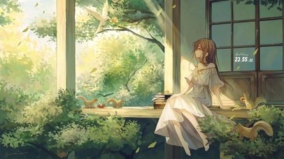 宁静的午后时光