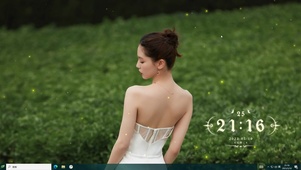4k美女背影