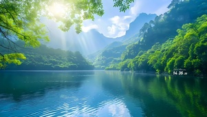 青山绿水