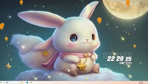 中秋月圆桌面主题