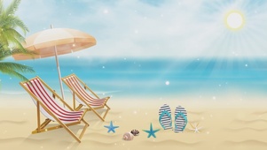 夏日大海