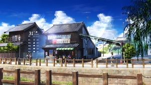 4K唯美治愈夏日糖果店