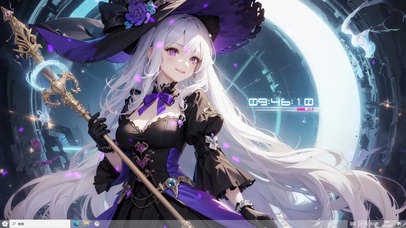 4k白毛晚礼服蕾伊娜纯欲美少女