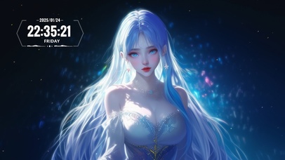 4K星河白发仙女