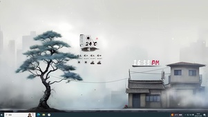 古风主题--烟雨楼台