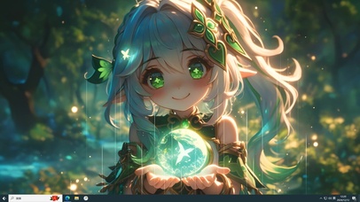 森林的绿色魔法