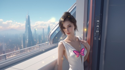 她的静默像窗台上晾干的信纸