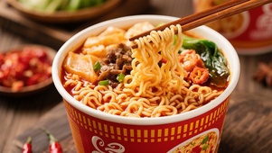 诱人食物方便面