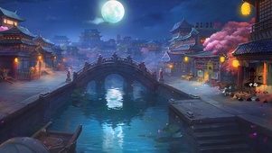 4K古城小镇