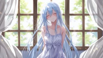 雪墨壁纸丨利姆露丨柔蓝悦姿丨