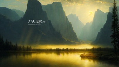 4k唯美治愈护眼山林