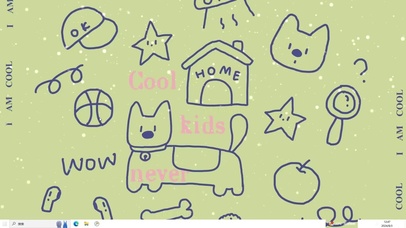 涂鸦抹茶绿  主题