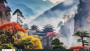 唯美风景AI壁纸-桌面主题