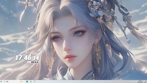 古风美女桌面主题