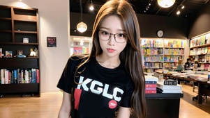 清纯长发校花