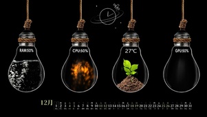 简约灯泡