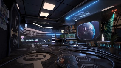 4K炫酷科幻太空舱