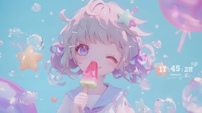 可爱冰淇淋萝莉