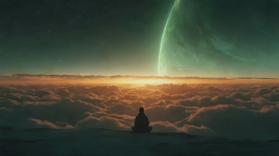 云海之上，仰望星穹