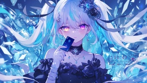 唯美异瞳水晶少女