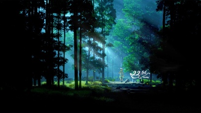 4k 治愈护眼阳光森林