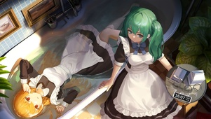 二次元女仆少女