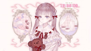 可爱萝莉女孩