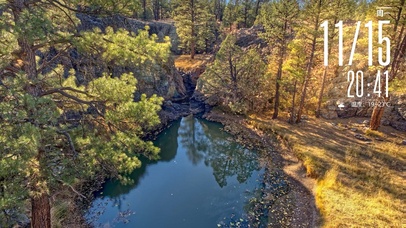 林中小湖（含时钟