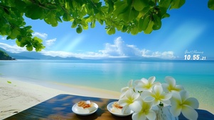 海岸花开