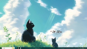 治愈 黑猫