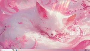 可爱小狐狸主题